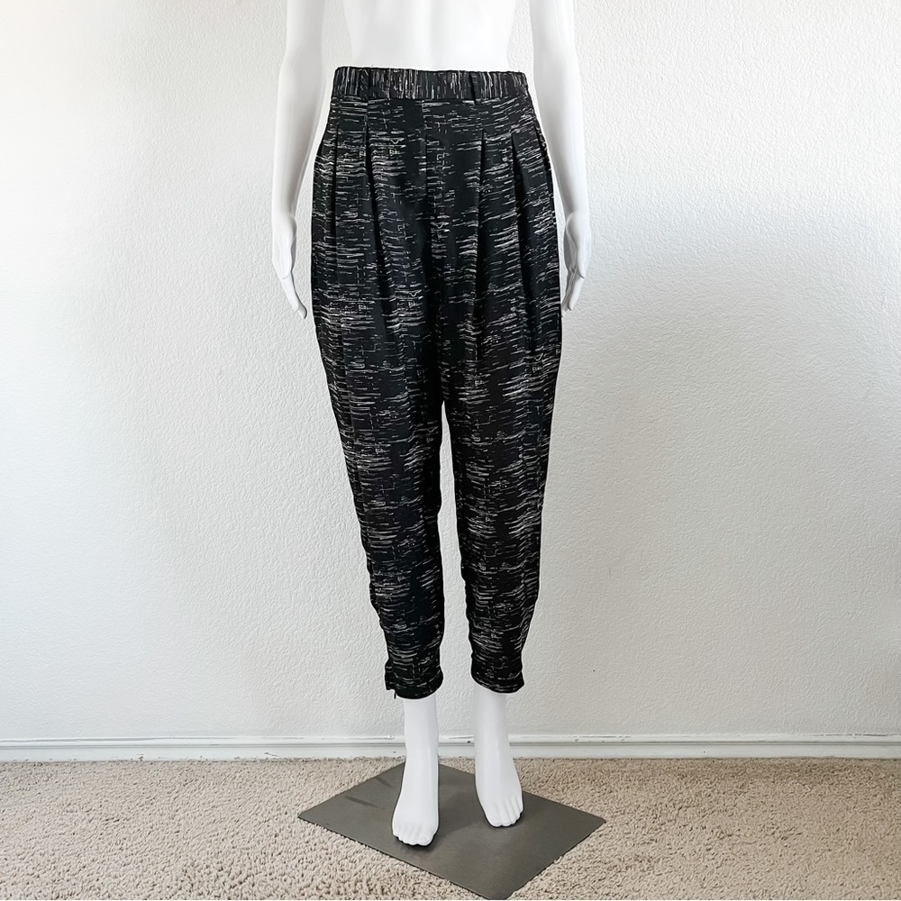 Silence + Noise (Urban Outfitters) Black White Harem Pants